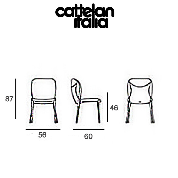 Cattelan Italia NANCY ML Stuhl