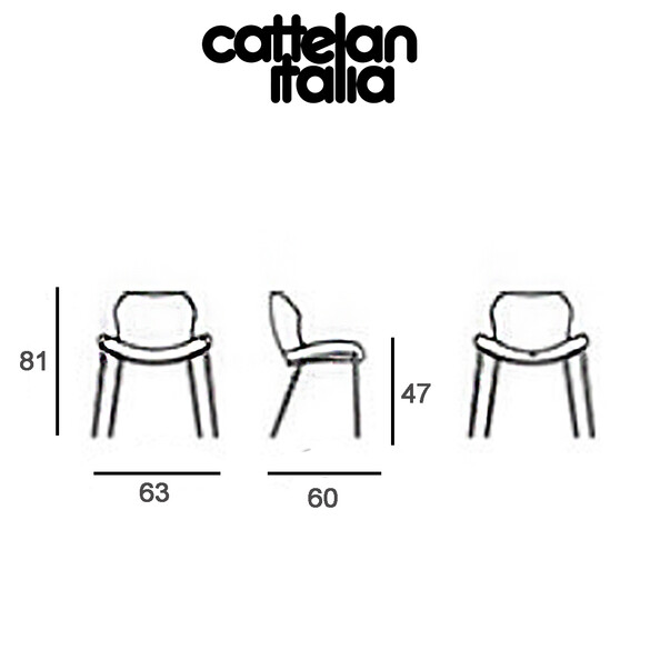 Cattelan Italia RACHEL ML Stuhl