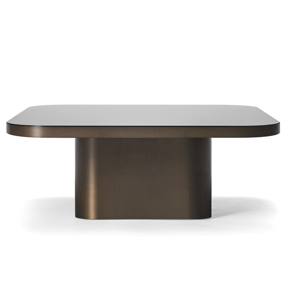 ClassiCon BOW COFFEE TABLE Couchtisch 100x70 cm, Messing brniert