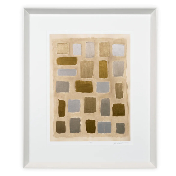 EICHHOLTZ Print Sand Shaped by Michael Willett 2er Set, 74x94 cm