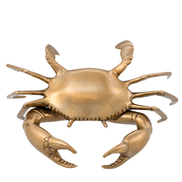 EICHHOLTZ Crab Dekoobjekt, Vintage-Messing