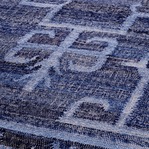 EICHHOLTZ Palmaria Teppich 300x400 cm, Blau