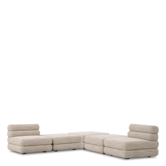 EICHHOLTZ Malaga Modulares Sofa - Middle Modul, Skyward sand