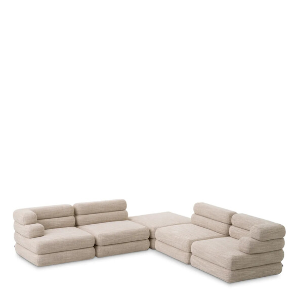 EICHHOLTZ Malaga Modulares Sofa - Left Modul, Skyward sand