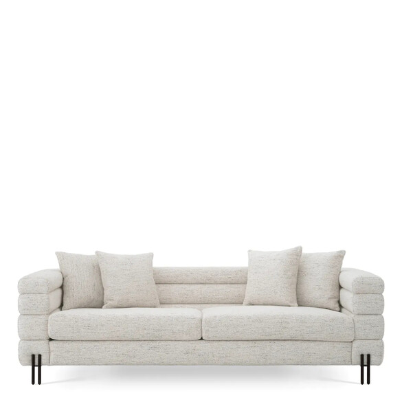 EICHHOLTZ York Sofa 230 cm, Seashell off-white