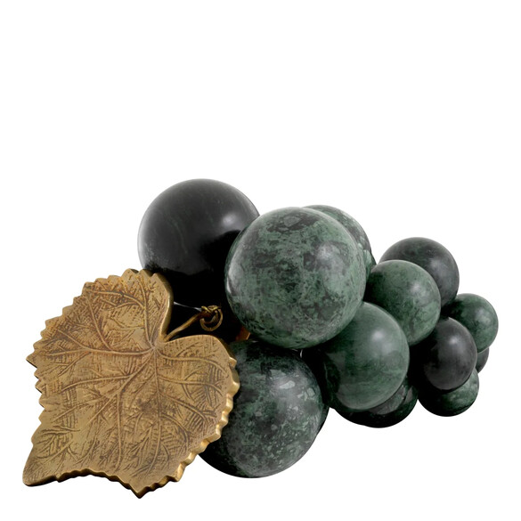 EICHHOLTZ Vintage Grapes Dekoobjekt, Grner Marmor