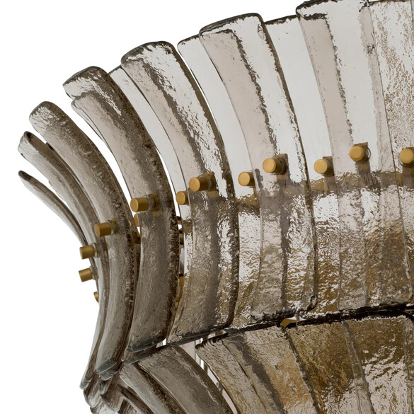 EICHHOLTZ Toscano Kronleuchter  67 cm, Rauchglas
