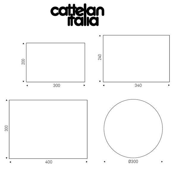 Cattelan Italia RADJA Teppich mit Relief-Struktur 300x200 cm - SONDERPREIS