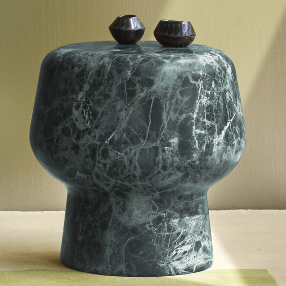 ClassiCon CORKER 1 Marble Hocker & Beistelltisch