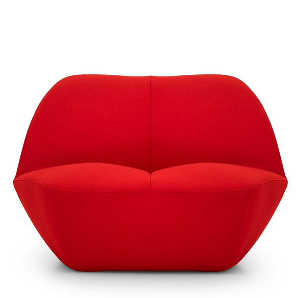 Moooi Kisss Lounge Chair Designer Kussmund Sessel