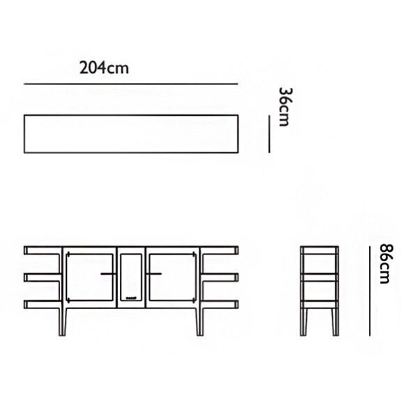 Moooi No Screw No Glue Buffet Designer Anrichte