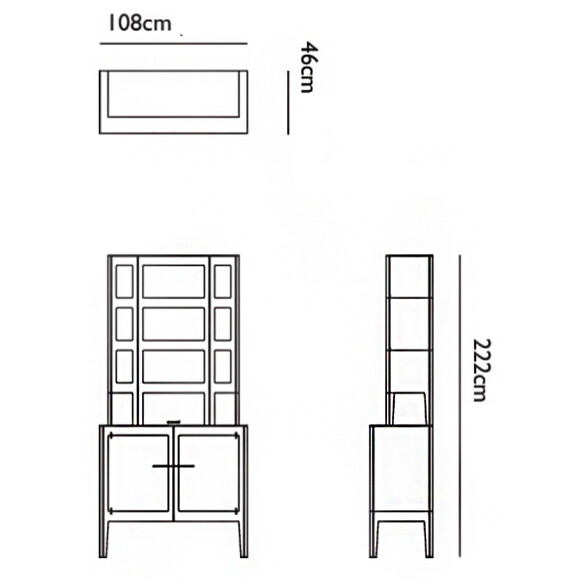 Moooi No Screw No Glue Cabinet Designer Schrank