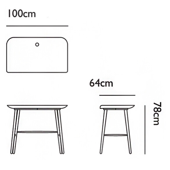 Moooi Wood Desk Designer Schreibtisch