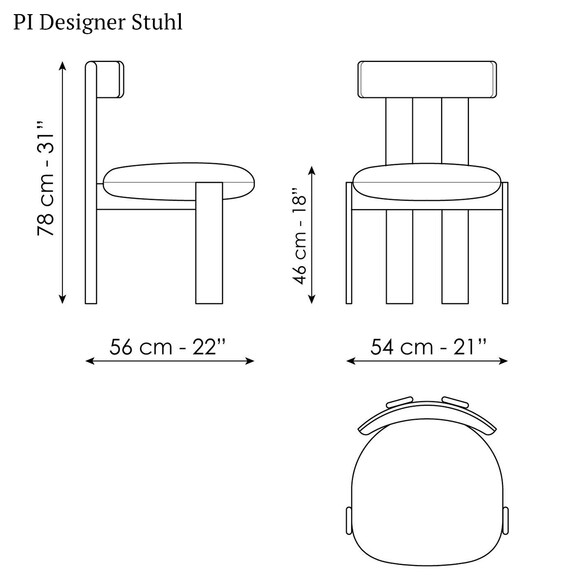 Bonaldo PI Designer Stuhl