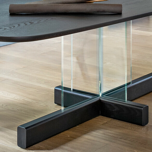 Bonaldo CROSS TABLE GLASS Esstisch 250 cm