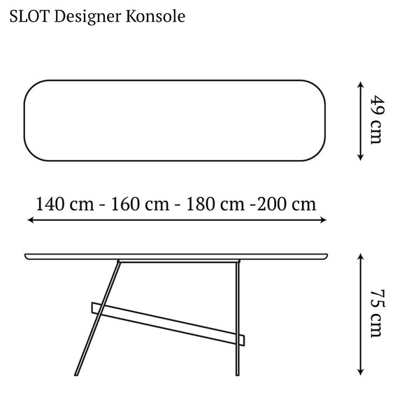 Bonaldo SLOT Designer Konsole