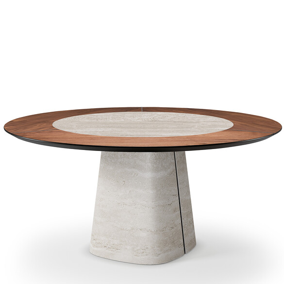 Cattelan Italia RADO KER-WOOD ROUND runder Esstisch