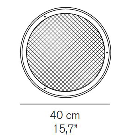 Oluce BERLIN 721 Decken- & Wandleuchte  40 cm