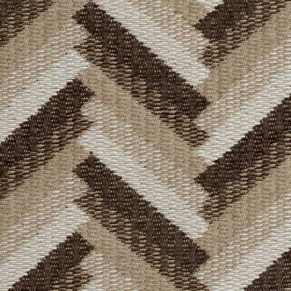 EICHHOLTZ Del Vale Sitzbank, Chevron brown