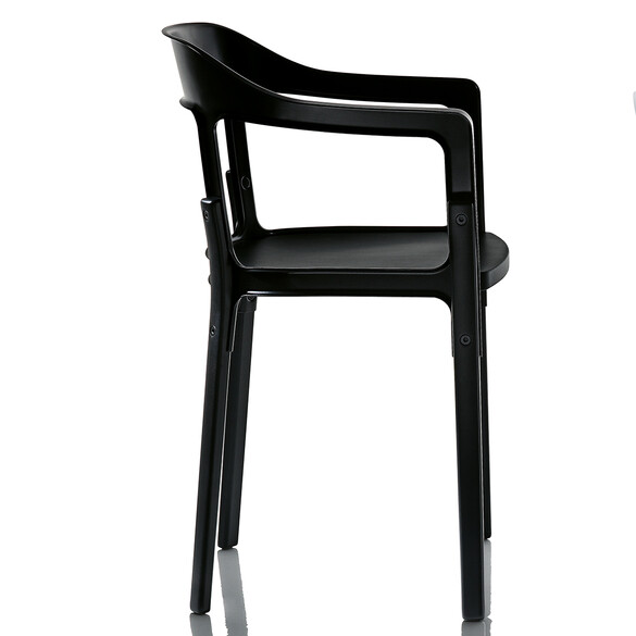 MAGIS Steelwood Chair Stuhl in Schwarz - SONDERPREIS