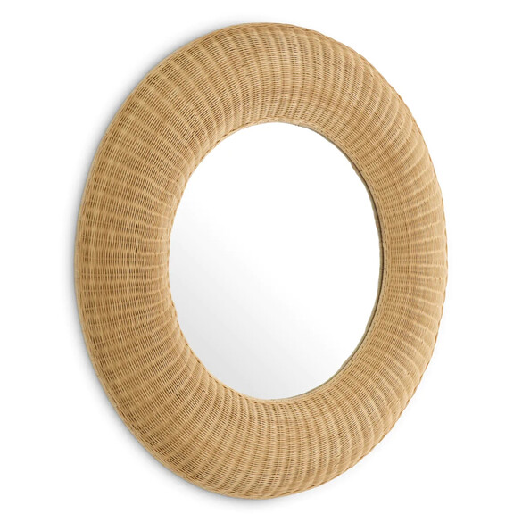 EICHHOLTZ Idora Spiegel  120  cm, Rattan