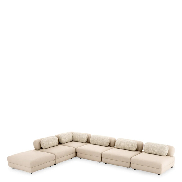 EICHHOLTZ Paulo Modulares Sofa - Ottoman Modul, Scalea sand