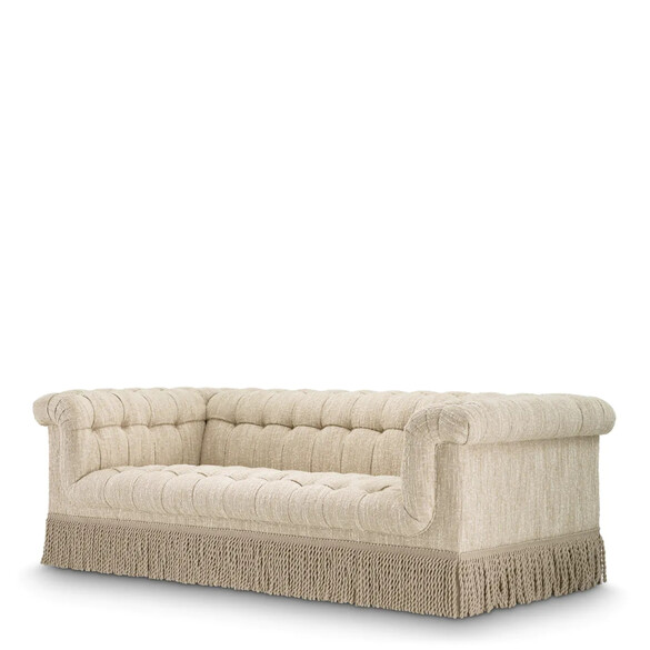 EICHHOLTZ Dorantes Sofa 236 cm, Boucl sonata cream