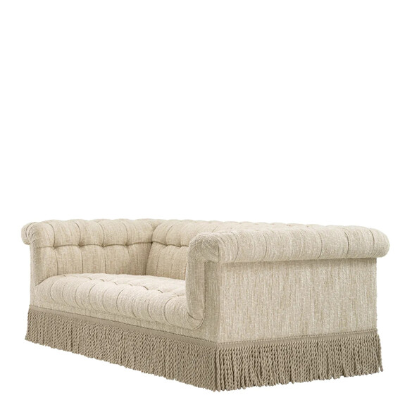 EICHHOLTZ Dorantes Sofa 236 cm, Boucl sonata cream