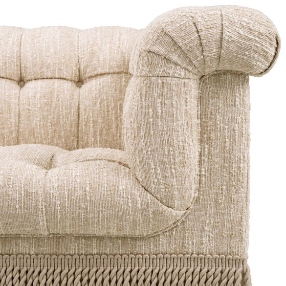 EICHHOLTZ Dorantes Sofa 236 cm, Boucl sonata cream