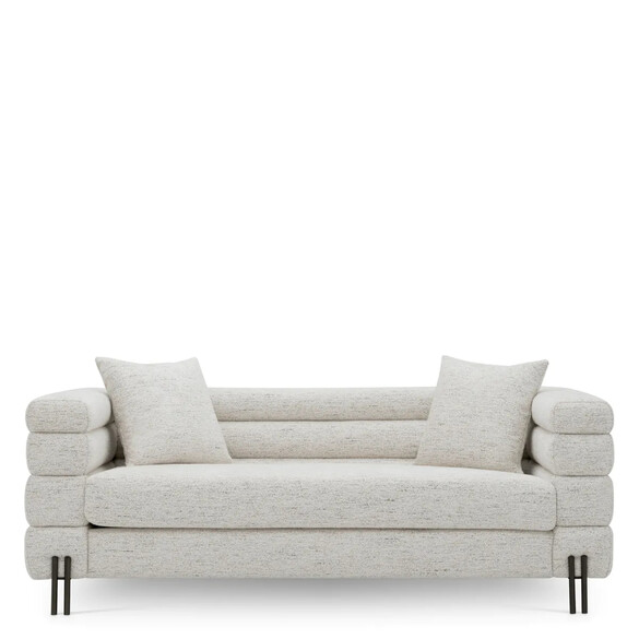 EICHHOLTZ York S Sofa 190 cm, Seashell off-white