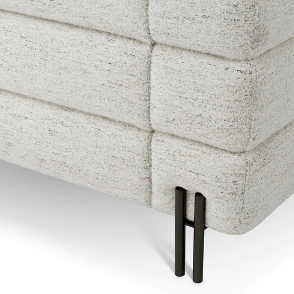 EICHHOLTZ York S Sofa 190 cm, Seashell off-white