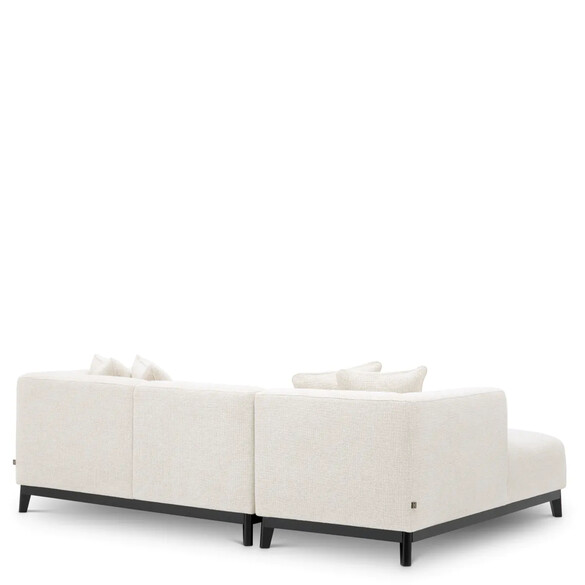 EICHHOLTZ Corso Lounge Left Sofa 232 cm, Lyssa off-white