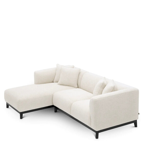 EICHHOLTZ Corso Lounge Left Sofa 232 cm, Lyssa off-white