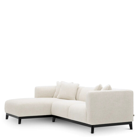 EICHHOLTZ Corso Lounge Left Sofa 232 cm, Lyssa off-white