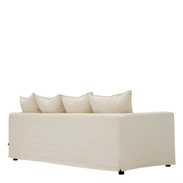 EICHHOLTZ Montgomery Sofa 210 cm, Sunbeam off-white