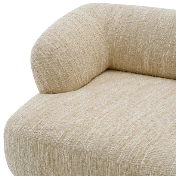 EICHHOLTZ Cordova Sofa 360 cm, Boucl sonata cream