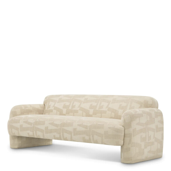 EICHHOLTZ Hernandez Sofa 220 cm, Brooklyn sand