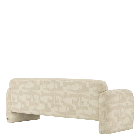 EICHHOLTZ Hernandez Sofa 220 cm, Brooklyn sand