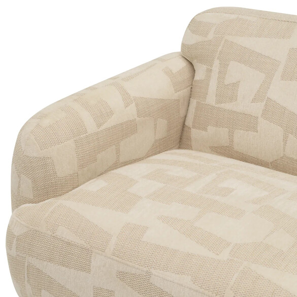 EICHHOLTZ Hernandez Sofa 220 cm, Brooklyn sand