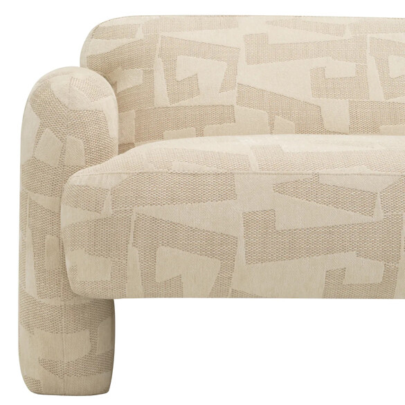 EICHHOLTZ Hernandez Sofa 220 cm, Brooklyn sand