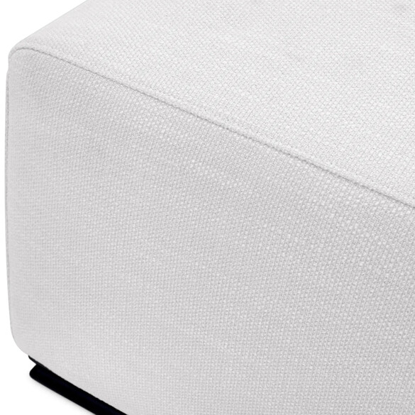 EICHHOLTZ Clifford Modulares Sofa - Ottoman Modul, Avalon white