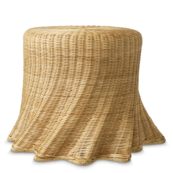 EICHHOLTZ Rolph Beistelltisch, Rattan