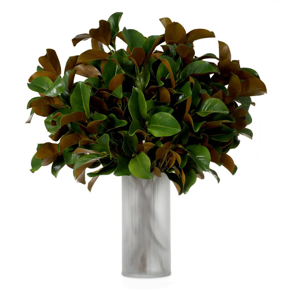 EICHHOLTZ Bundle of Magnolia leaves Kunstblumenstrau 24 Stck, Grn- & Brauntne