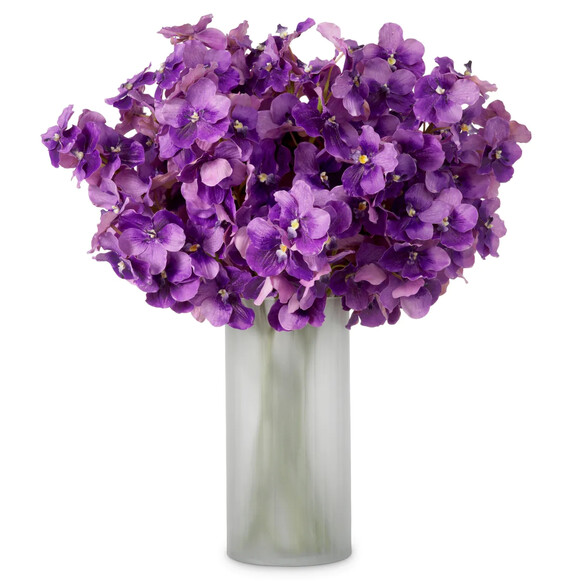 EICHHOLTZ Bouquet of Vanda Orchids real touch Kunstblumenstrau 24 Stck, Lilatne