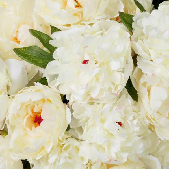 EICHHOLTZ Bouquet of Peonies real touch Kunstblumenstrau 48 Stck, Weitne