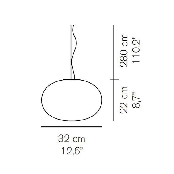 Oluce ALBA 465 Pendelleuchte