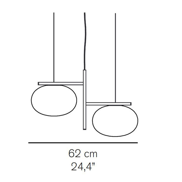 Oluce ALBA 468 Pendelleuchte