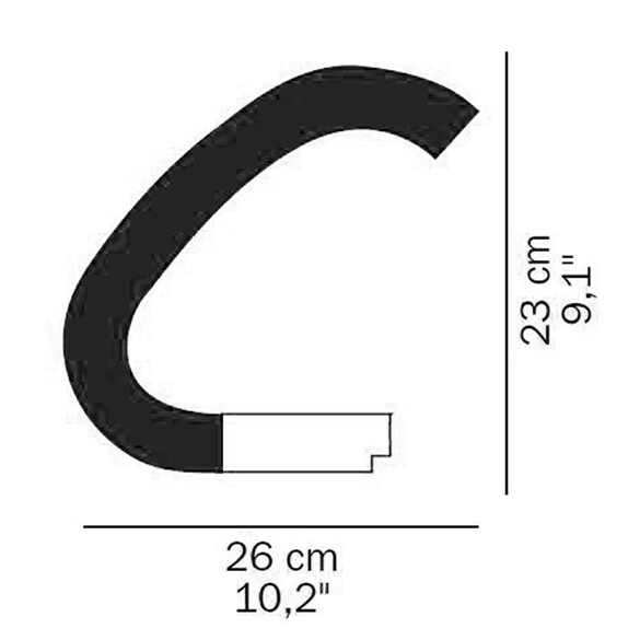 Oluce Acrilica 281 LED-Tischleuchte