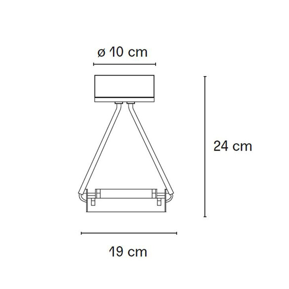 Fontana Arte SCINTILLA Pendelleuchte