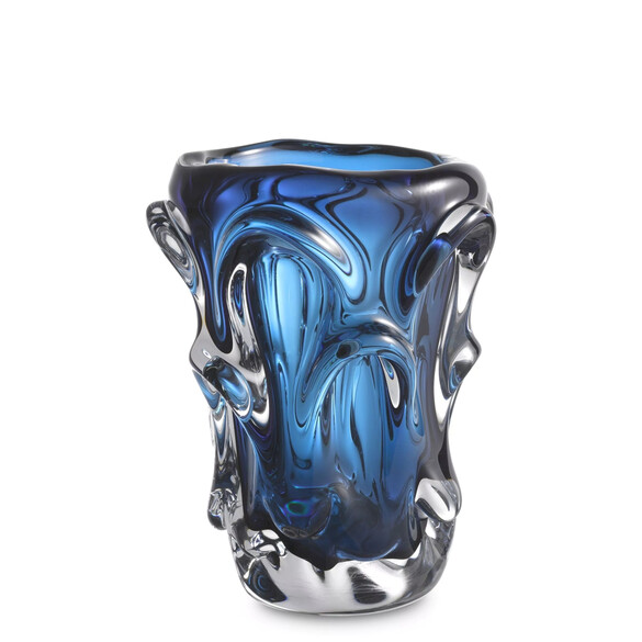 EICHHOLTZ Aila S Vase, Blau